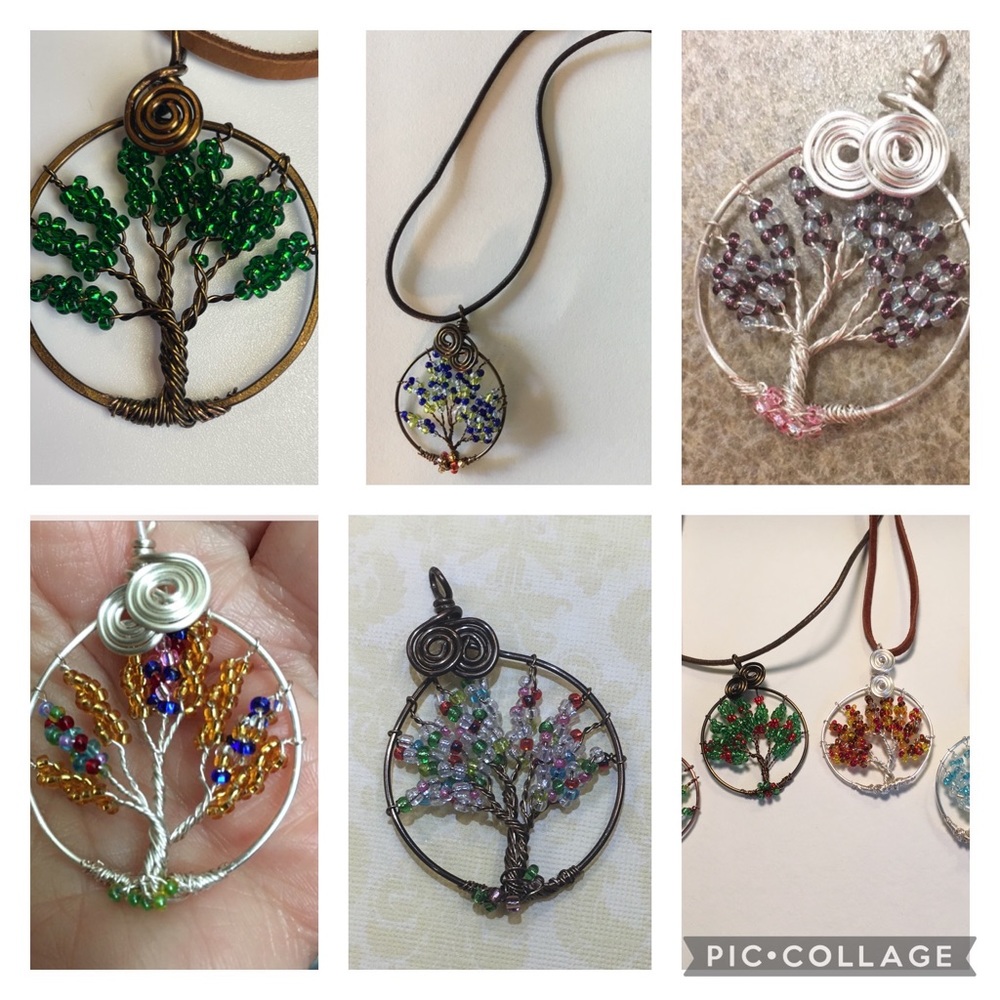 Family/Mother’s/Father’s TREE OF LIFE PENDANT NECKLACE custom order
